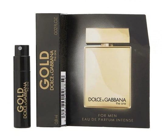 Sample Dolce & Gabbana The One Gold Intense Vials Eau De Parfum For Men 0.8ml