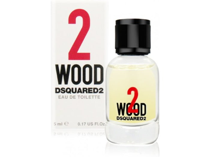 Mini Travel Dsquared2 2Wood Pour Homme Miniature Eau De Toilette For Men 5ml