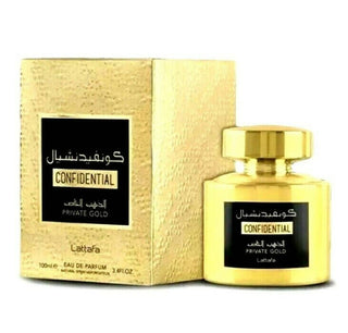 Lattafa Confidential Private Gold Eau De Parfum For Unisex 100ml