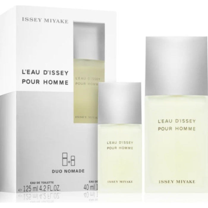 Issey Miyake Leau Dissey Set For Men Eau De Toilette 125ml + Travel Size 40ml