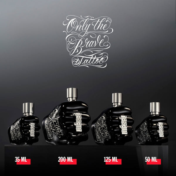 Diesel Only The Brave Tattoo Eau De Toilette For Men 125ml