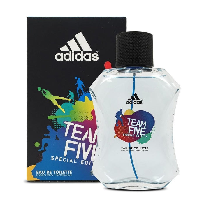 Sample Adidas Team Five Vials Eau De Toilette For Men 3ml