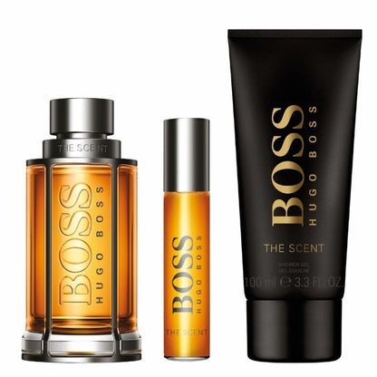 Hugo Boss The Scent Set For Men Eau De Toilette 100ml + Mini Travel 10ml + Shower Gel 100ml