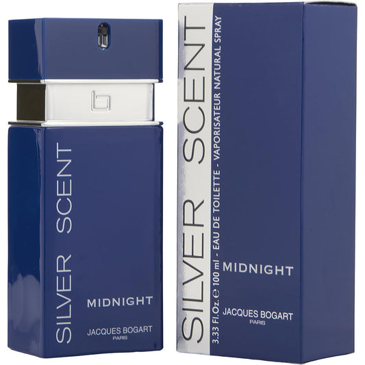 Jacques Bogart Silver Scent Midnight Eau De Toilette For Men 100ml