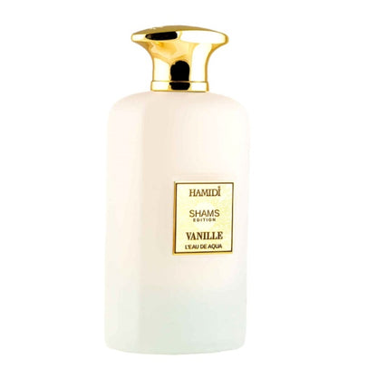 Hamidi Shams Edition Vanille LEau De Aqua Eau De Parfum For Unisex 100ml