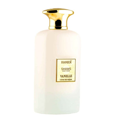 Sample Hamidi Shams Edition Vanille LEau De Aqua Eau De Parfum For Unisex 3ml