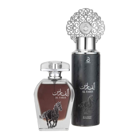 Arabiyat Al Faris Set For Men Eau De Parfum 100ml + Perfume Spray 200ml
