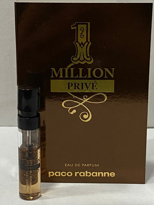 Sample Paco rabanne One million Prive Vials Eau De Parfum for Men 3ml