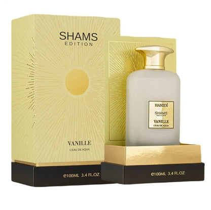 Sample Hamidi Shams Edition Vanille LEau De Aqua Eau De Parfum For Unisex 3ml