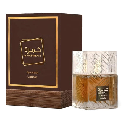 Sample Lattafa Khamrah Qahwa Vials Eau De Parfum For Unisex 3ml