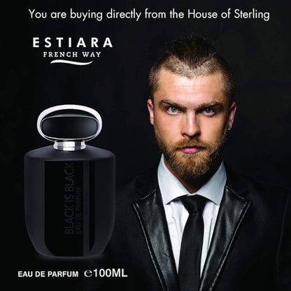 عطر استيارا بلاك اذ بلاك او دو بارفان للرجال 100مل