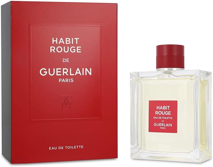 Guerlain Habit Rouge Eau De Toilette For Men 150ml