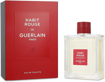 Guerlain Habit Rouge Eau De Toilette For Men 150ml