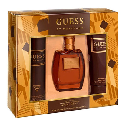 Guess By Marciano Set For Men Eau De Toilette 100ml + Deodorant Body Spray 226ml + Shower Gel 200ml