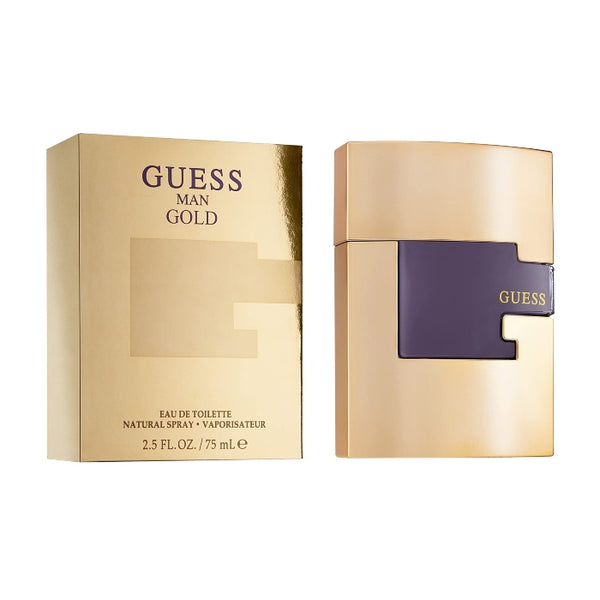 Guess Gold Man Eau De Toilette For Men 75ml