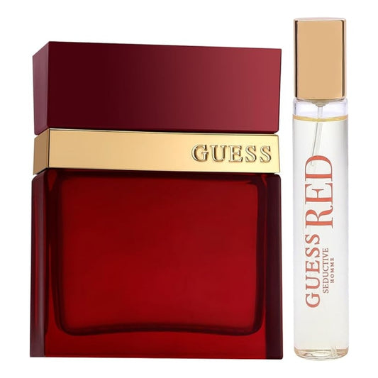 Guess Seductive Red Set For Men Eau De Toilette 100ml+ Travel Size 15ml