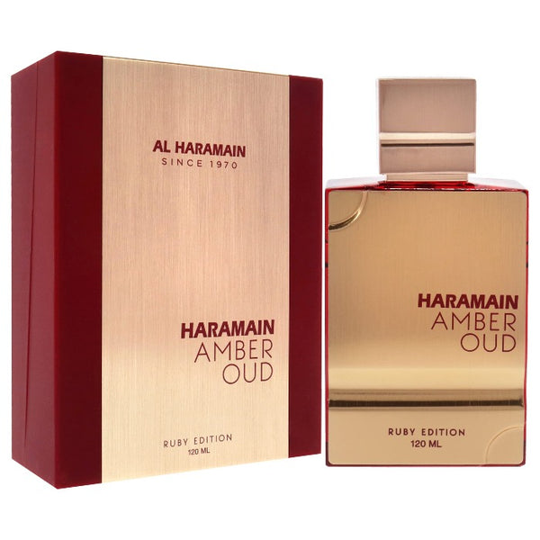 عطر الحرمين عنبر عود روبي او دو بارفان للجنسين 100مل 