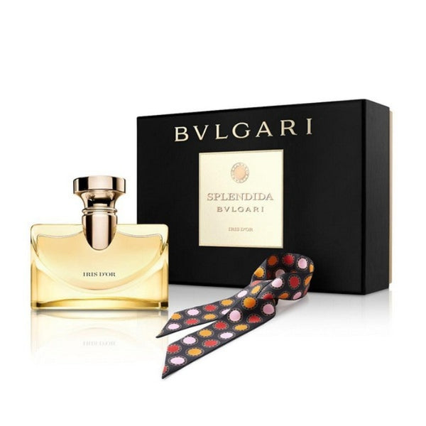 Bvlgari Splendida Iris Dor Set For Women Eau De Parfum 100ml + Scarf