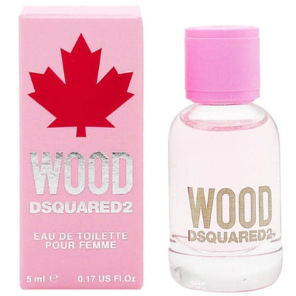 Mini Travel Dsquared2 Wood Miniature Eau De Toilette For Women 5ml