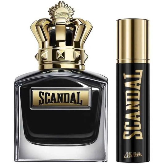 Jean Paul Gaultier Scandal Le Parfum Set For Men Eau De Parfum Intense 100ml + Mini 10ml
