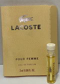 Sample Lacoste Pour Femme Vials Eau De Parfum For Women 2ml