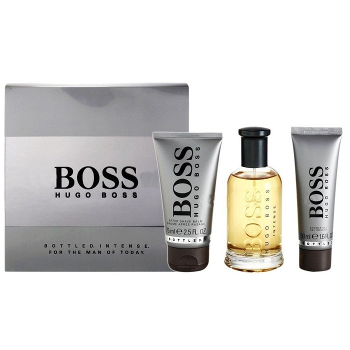 Hugo Boss Bottled Intense Set For Men Eau De Toilette 100ml + Shower Gel 50ml + After Shave Balm 75ml