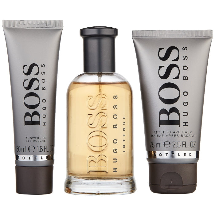 Hugo Boss Bottled Intense Set For Men Eau De Toilette 100ml + Shower Gel 50ml + After Shave Balm 75ml