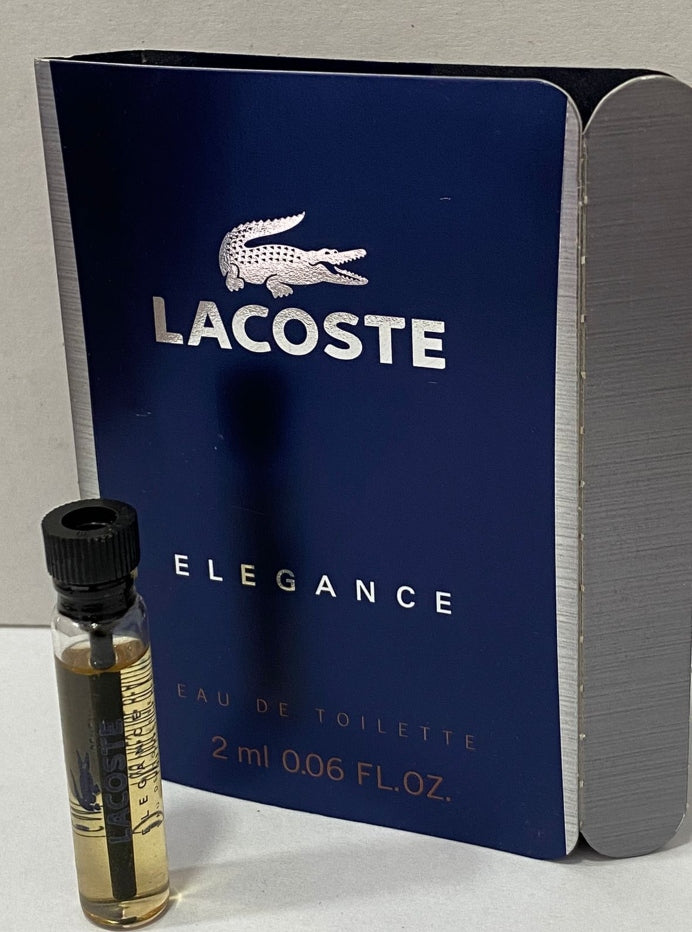 Sample Lacoste Elegance Vials Eau De Toilette For Men 2ml