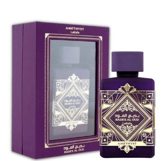عطر لطافة بديع العود اميثيست او دو بارفان للجنسين 100 مل