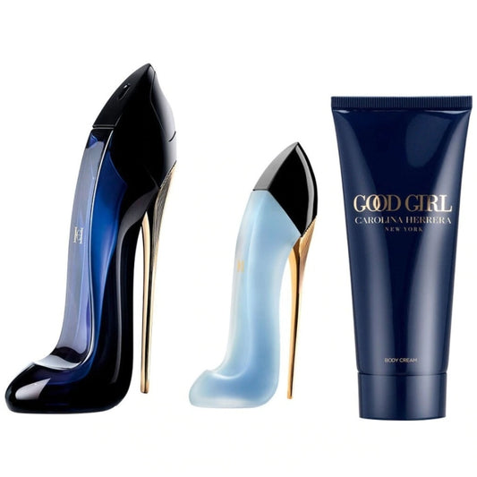 Carolina Herrera Good Girl Set For Women Eau De Parfum 100ml + Hair Mist 30ml + Body Lotion 100ml