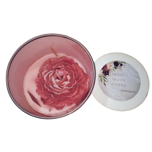 Medium Kashmir Jar with Rose