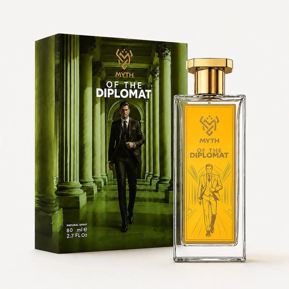 Myth Of The Diplomat Extrait De Parfum For Men 80ml