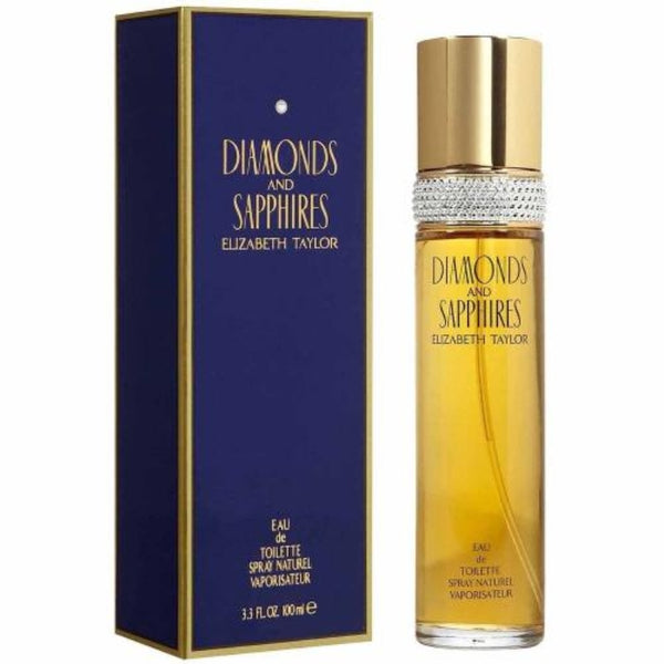 Elizabeth Taylor Diamonds and Sapphires Eau De Toilette For Women 100ml