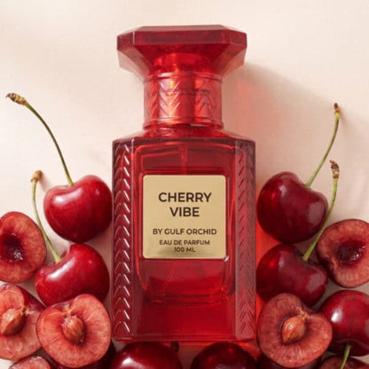 Sample Gulf Orchid Cherry Vibe Vials Eau De Parfum For Unisex 3ml