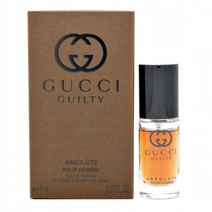 Mini Travel Gucci Guilty Absolute Pour Homme Miniature Eau De Parfum For Men 8ml