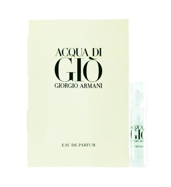 Sample Giorgio Armani Acqua Di Gio Vials Eau De Parfum For Men 1.2ml