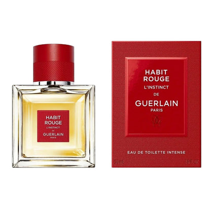 Guerlain Habit Rouge L Instinct Intense Eau De Toilette For Men 50ml