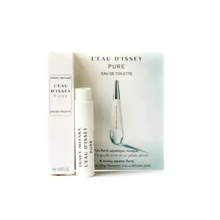 Sample Issey Miyake LEau DIssey Pure Vials Eau De Toilette For Women 1ml