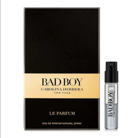 Sample Carolina Herrera Bad Boy Le Parfum Vials Eau De Parfum For Men 1.5ml