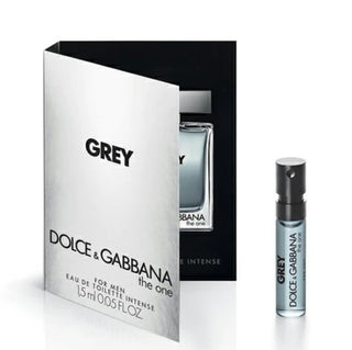 Sample Dolce & Gabbana The One Grey Intense Vials Eau De Toilette For Men 1.5ml