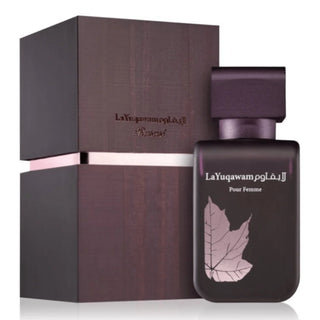 Al Rasasi La Yuqawam Eau De Parfum For Women 75ml Inspired by Black Orchid Tom Ford