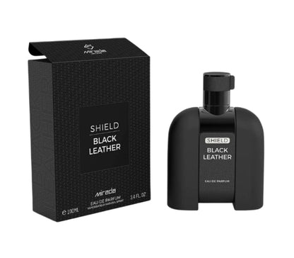 Mirada Shield Black Leather Eau De Parfum For Unisex 100ml