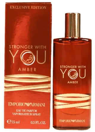 Travel Size Emporio Armani Stronger With You Amber Eau De Parfum For Unisex 15ml