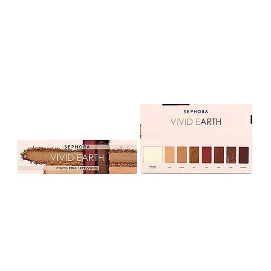 Sephora Vivid Earth Eyeshadow Palette Slim Canyon ground
