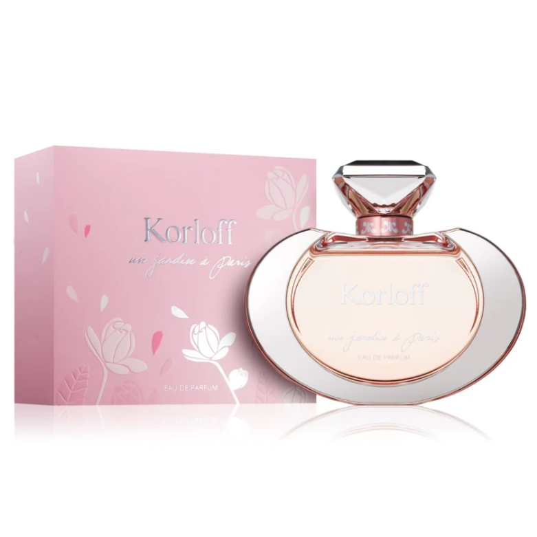 Guess Effect Eau De Toilette For Men 100ml + Korloff Un Jardin A Paris Eau De Parfum For Women 100ml