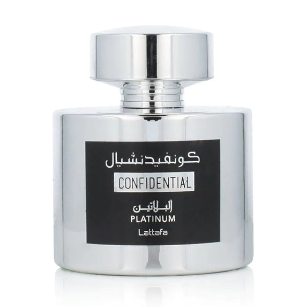 Lattafa Confidential Platinum Eau De Parfum For Unisex 100ml