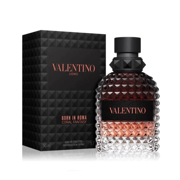 Valentino Uomo Born In Roma Coral Fantasy Eau De Toilette For Men 50ml