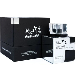 عطر لطافة 24 قيراط الذهب الابيض او دو بارفان للجنسين 100 مل