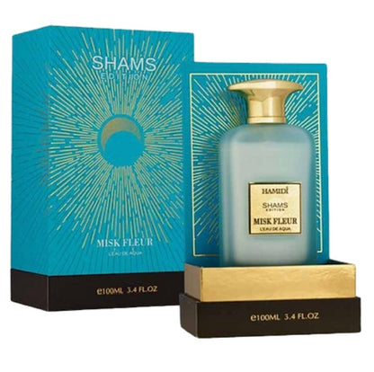 Sample Hamidi Shams Edition Misk Fleur Leau De Aqua Vials Eau De Parfum For Unisex 3ml
