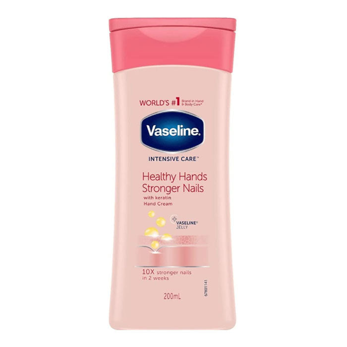 Vaseline Intensive Care Healthy Hands & Stronger Nails Hand Cream 200ml